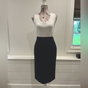 J.Crew Navy Blue Pencil Skirt